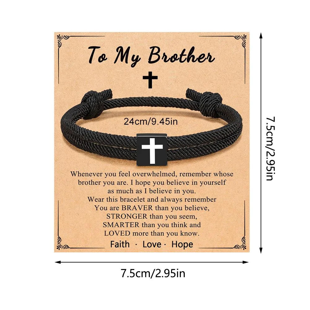 Faith + Love Cross Bracelet - For the One You Cherish Most
