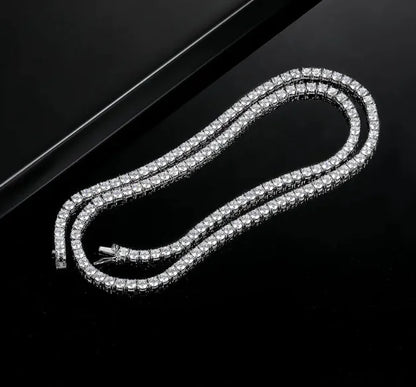 925 Silver Four-Claw Necklace