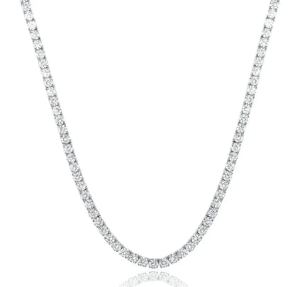 925 Silver Four-Claw Necklace
