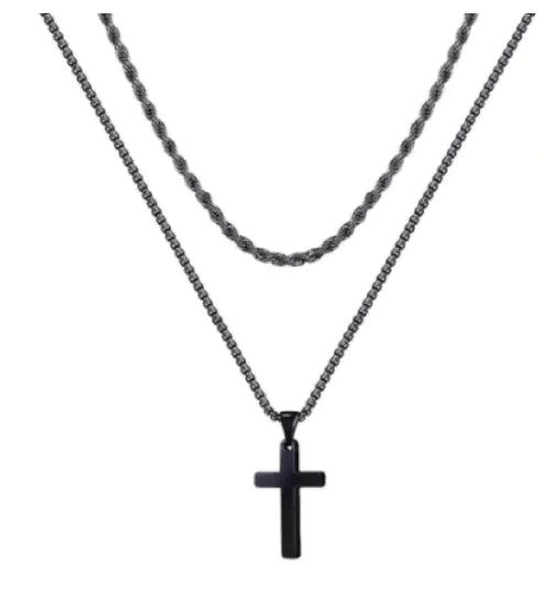 Titan Cross Necklace