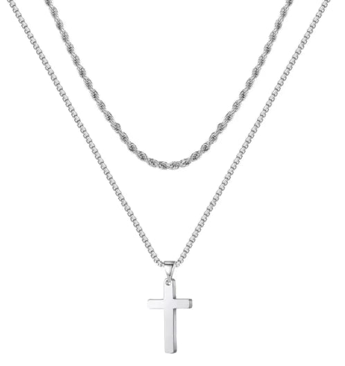 Titan Cross Necklace