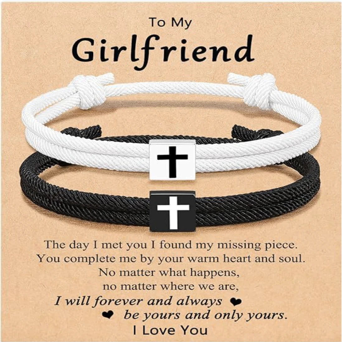 Faith + Love Cross Bracelet - For the One You Cherish Most