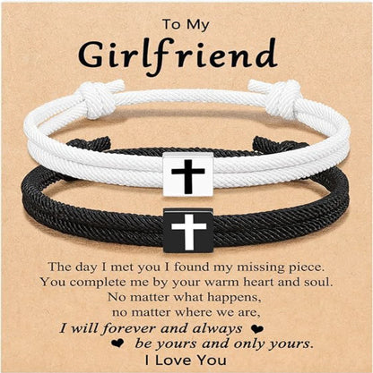 Faith + Love Cross Bracelet - For the One You Cherish Most