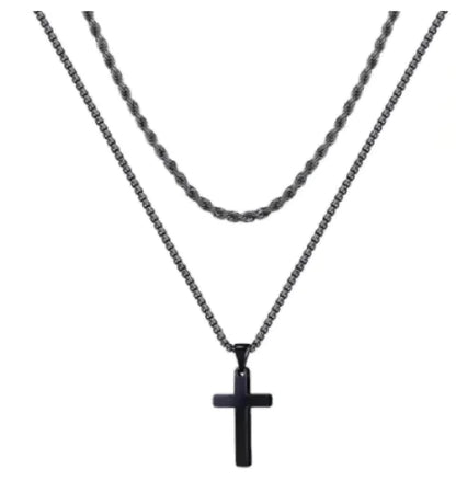Titan Cross Necklace