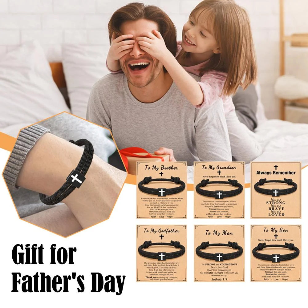 Faith + Love Cross Bracelet - For the One You Cherish Most