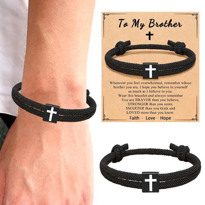 Faith + Love Cross Bracelet - For the One You Cherish Most