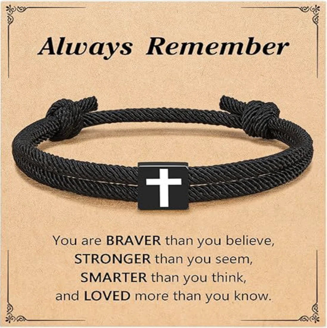 Faith + Love Cross Bracelet - For the One You Cherish Most