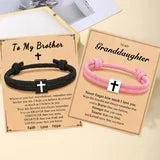 Faith + Love Cross Bracelet - For the One You Cherish Most