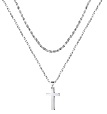 Titan Cross Necklace