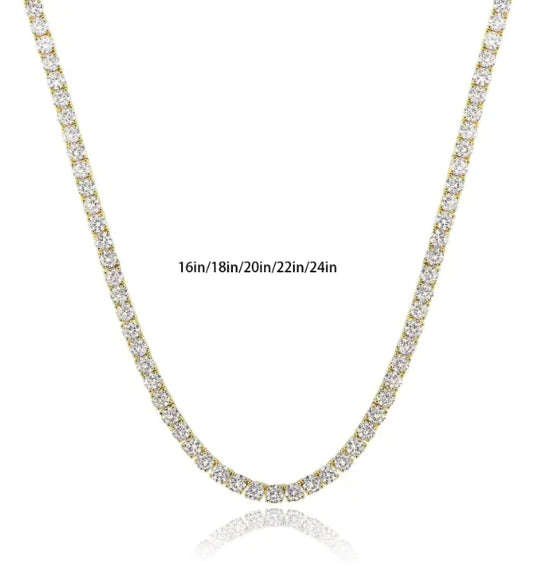 925 Silver Four-Claw Necklace