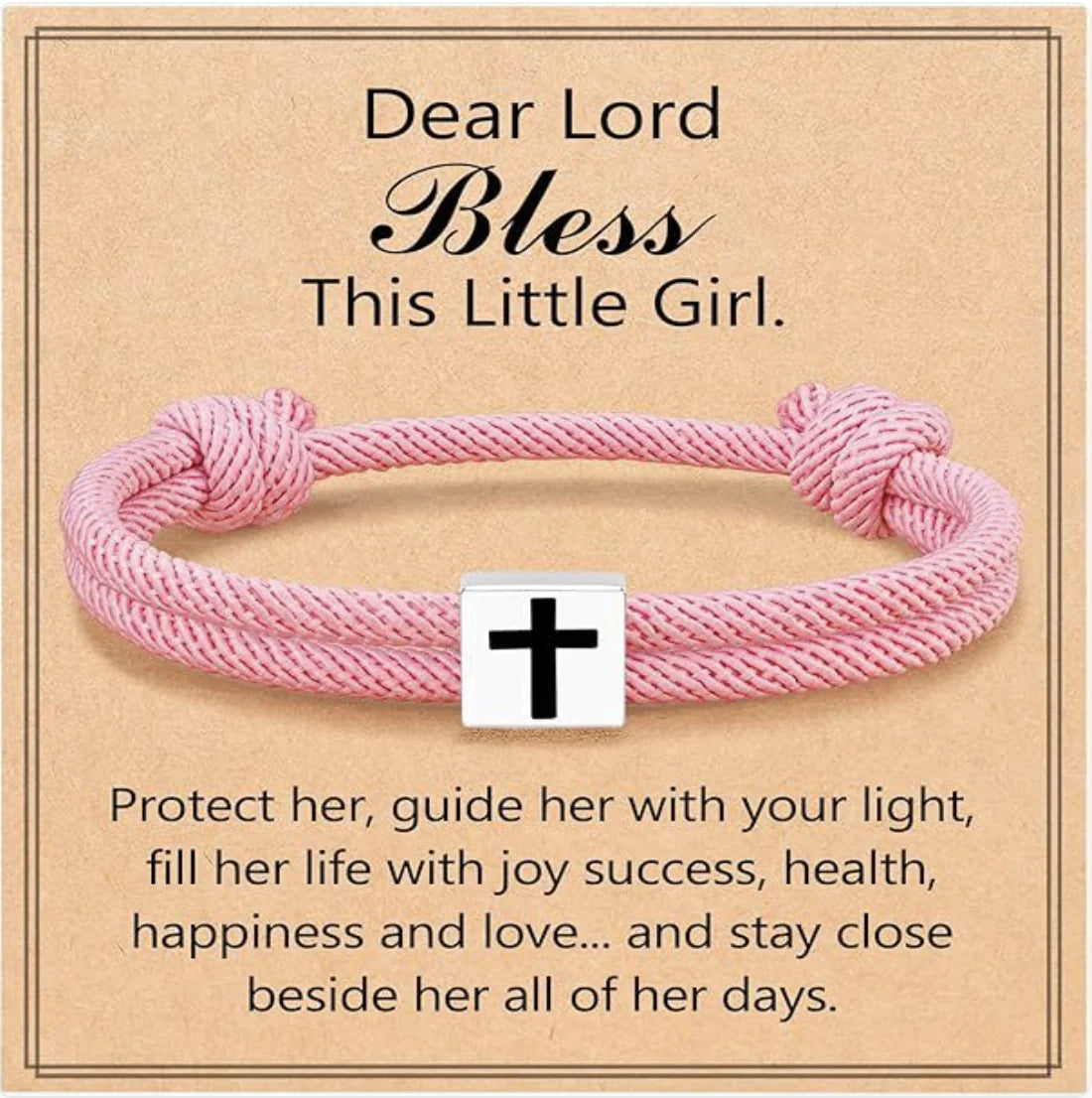 Faith + Love Cross Bracelet - For the One You Cherish Most